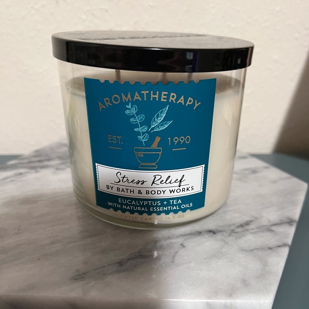 Bath & Body Works Candle in Stress Relief
